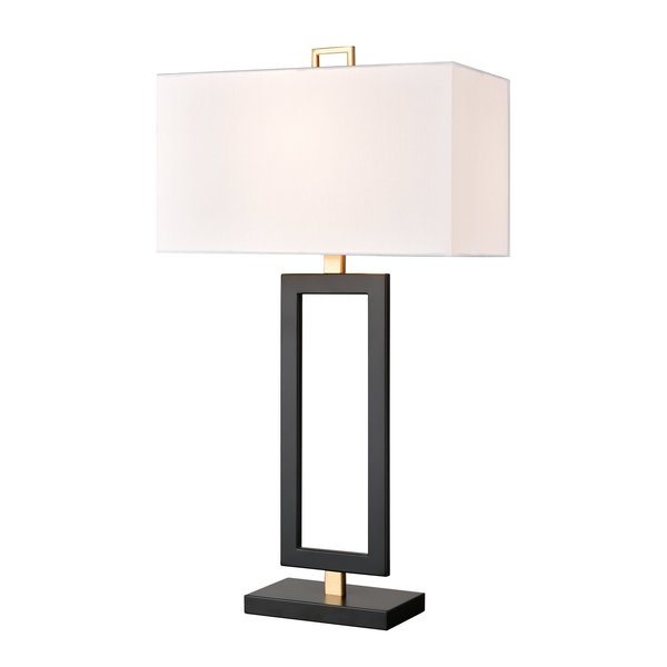 Elk Home Composure 29'' High 1-Light Desk Lamp - Matte Black S0019-9587